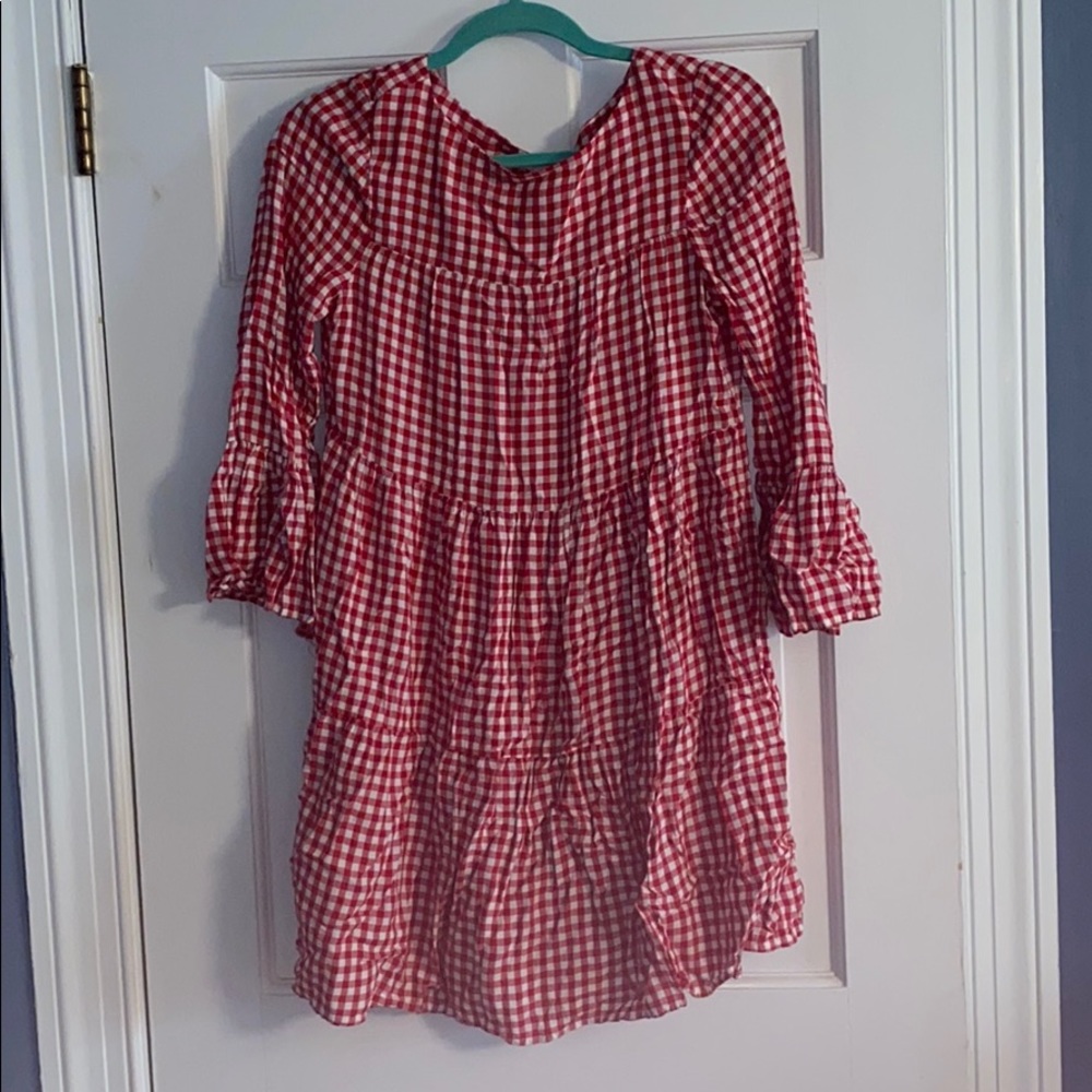 gingham dress
